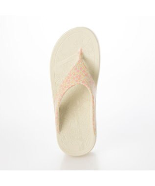 ing <ing>【3E】リカバリートングサンダル ピンクミックス