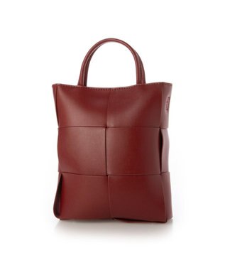 UNBILLION cachecache イントレチャートミニショルダーバッグ ワイン