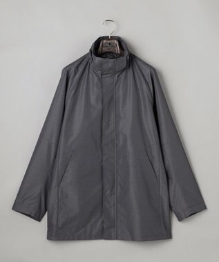 GOTAIRIKU ダウンライナー装着可【仕事で着用可】メランジシャンブレー スプリングブルゾン(26年モデル) ライトグレー系