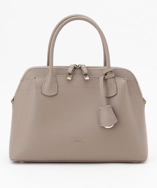 TOCCA NOBLESSE LEATHERTOTE レザートートバッグ ブラウン系