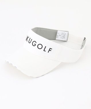 23区GOLF 【UNISEX】ベーシックバイザー ホワイト系