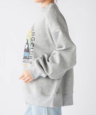 OP／FILA 【Kappa】マウンテンデザイン ユニセックススウェット グレー