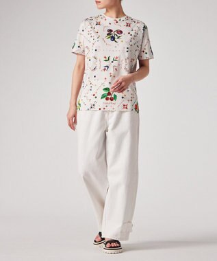 Paul Smith コントラストステッチ カーペンターパンツ ホワイト