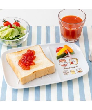 Mother garden しろたん パンもよろこぶ 仕切皿 0