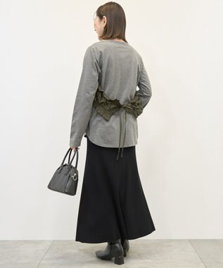 AMERICAN HOLIC リブマーメイドスカート Black