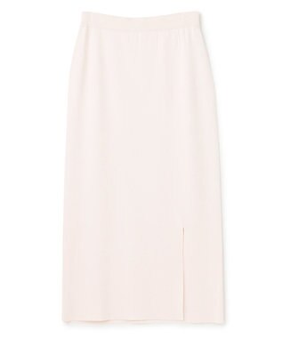 BEIGE， 【洗える】LAURA / ドライタッチIラインニットスカート Ecru