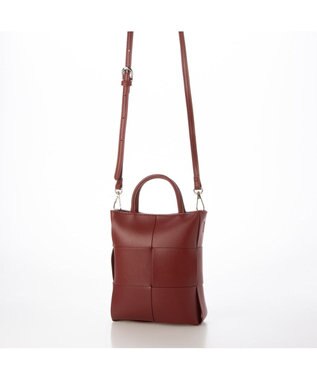 UNBILLION cachecache イントレチャートミニショルダーバッグ ワイン