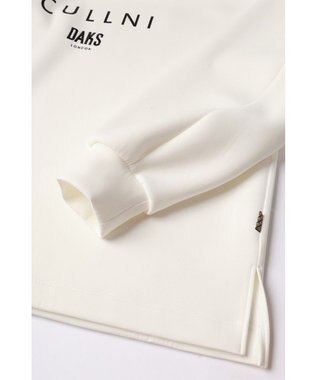 DAKS CULLNI for DAKS ロゴプルオーバーフーディ オフホワイト