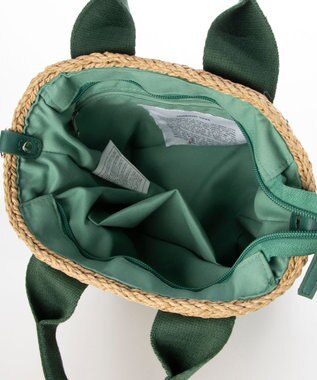 LA BAGAGERIE 【maison vert】【ペーパー素材使用】2WAYかごバッグ グリーン