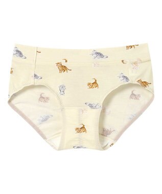 une nana cool 猫プリント サニタリーショーツ WH