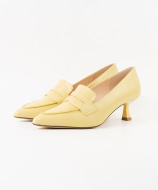 BONTRE 【MIONOTIS/ミオノティス】ヒールモカシンレザーパンプス/726B イエロー