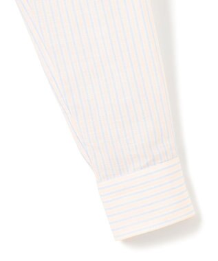 J.PRESS MEN 【WEB・一部店舗限定】コットンリネンマルチストライプ シャツ / B.D. オレンジ系1