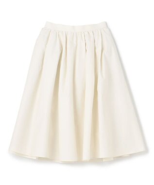 TOCCA 【大人百花掲載】【洗える】CRISP LETTUCE スカート アイボリー系