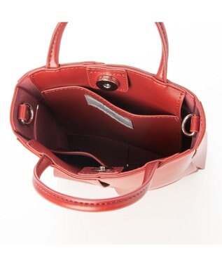 UNBILLION cachecache イントレチャートミニショルダーバッグ ワイン