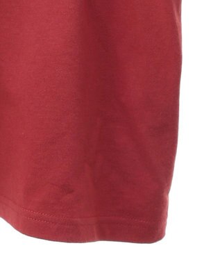 Green Parks ドッキングフレアスリーブロゴチュニック Red