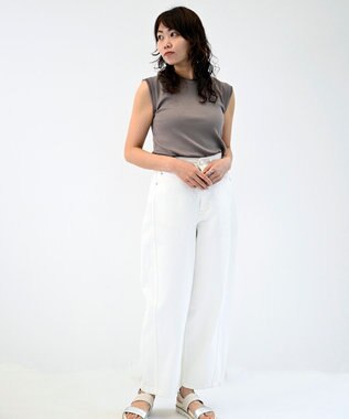 FORFORMO Simple Crewneck Tops  シンプルクルーネックトップス モカ