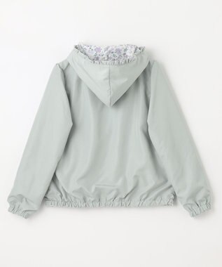 ANY KIDS フード取り外し リバーシブル ブルゾン ミント