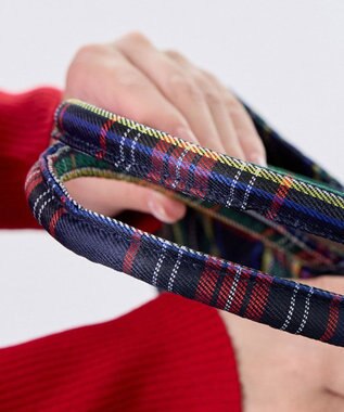 ROOTOTE 3618【自立・底板入り】EU.デリ.チェックキルト-C 03：ネイビー