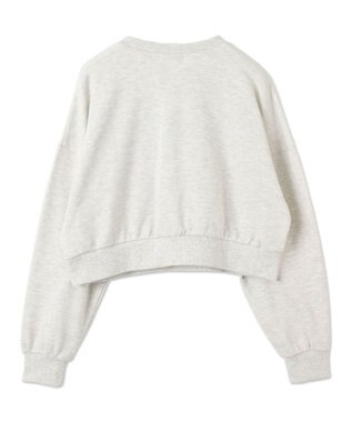 WEGO デニムワッペンプルオーバー 杢グレー