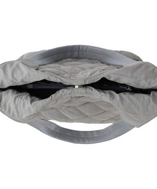 ROOTOTE 1331【仕切り+自立+撥水】LT.ラウンド.パルーティ.キルト-C 03：グレー