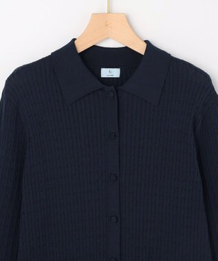 組曲 【先行予約・Flower Collection】COUCOUニット カーディガン ネイビー系