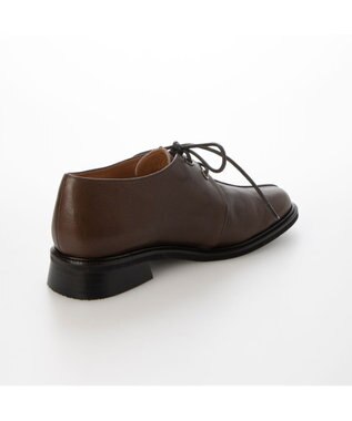 ing <ing>センターシームレースアップシューズ ダークブラウン