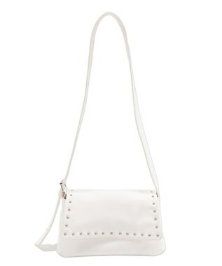 WEGO フラップスタッズショルダー ホワイト