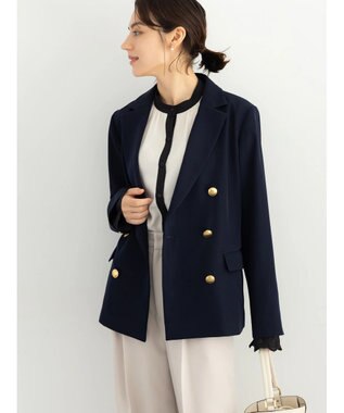 Te chichi 【セレモニーアイテム】テーラードWブレストジャケット（セットアップ可）