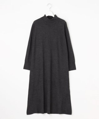 J.PRESS LADIES 【WEB限定カラーあり・洗える】EASY WOOL ワンピース グレー系