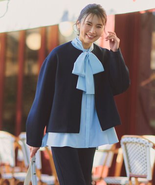 UNFILO ダブルフェイスジャージー ZIPアウター