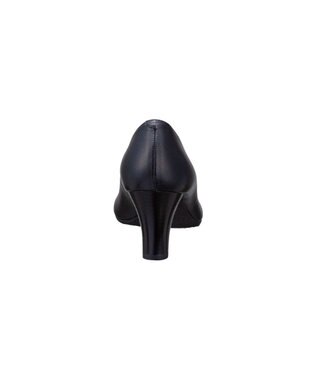 REGAL FOOT COMMUNITY 【ビューフィット】A34Y ポインテッドトウプレーンパンプス ブラック