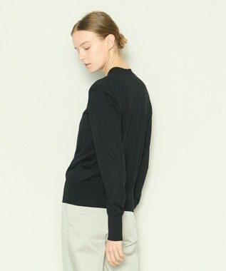 JOSEPH シルクコットン　カーディガン Black