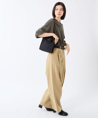 LeSportsac CHAIN MINI N/S TOTE/オニキスチェーンキルト オニキスチェーンキルト