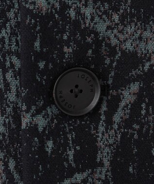 JOSEPH HOMME フォレストジャガード　チェスターコート ブラック系3