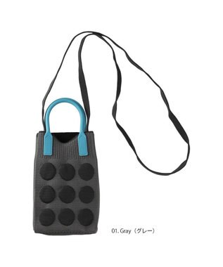 ROOTOTE 0668【直営店限定:ミニショルダー】ベビールー.シリコンハンドル-A 01：グレー