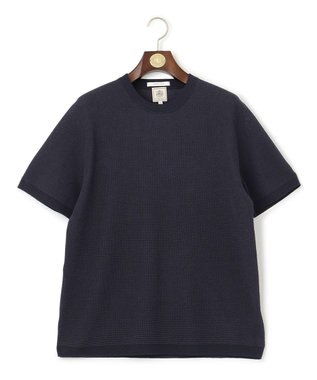 J.PRESS MEN 【HYBRID LINEN】ニットTシャツ グレー系1