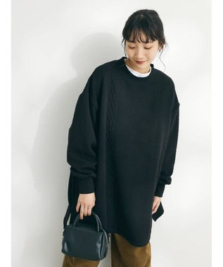 CRAFT STANDARD BOUTIQUE JQカットチュニック1 Black