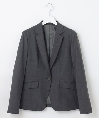 J.PRESS LADIES 【セットアップ対応】BAHARIYE PINHEAD テーラード ジャケット グレー系