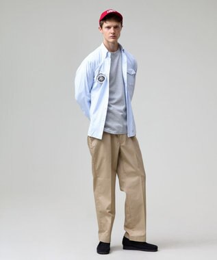 J.PRESS MEN 【AaronChang】【UNISEX】ピンオックス シャツ / B.D. サックスブルー系1