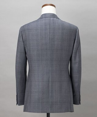 GOTAIRIKU 【ZEGNA/ゼニア】エレクタ スーツ(サックスブルーチェック) サックスブルー×チェック