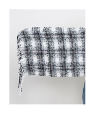 UNBILLION カシュネ cache nez / ブークレオンブレーチェックストール GY