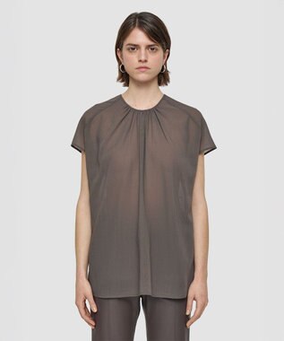 ブレンドウールボイル　ブラウス