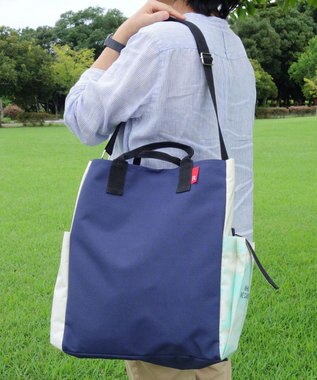 ROOTOTE 9633【ALLIANCE FOR THE BLUE × ROOTOTE】漁網ナイロン トール2way-A