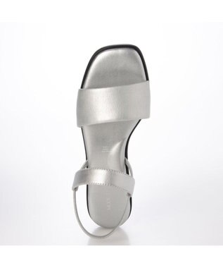 MODE ET JACOMO <MODE ET JACOMO>シンプルフラットストラップサンダル シルバー