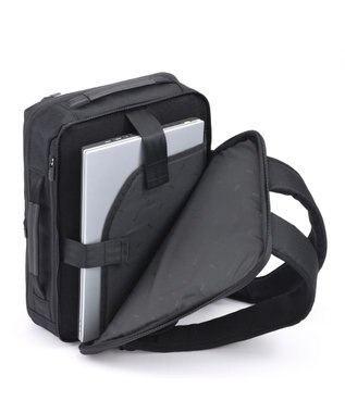 ACE BAGS & LUGGAGE ace. ガジェタブルSF ビジネスリュック A4サイズ 14インチPC収納２気室 68781 エース ブラック