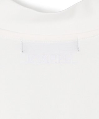 JOSEPH HOMME 新色追加【高機能素材】ハイゲージベアスムース　モックネック長袖Ｔシャツ ホワイト系