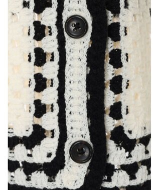 AMERICAN HOLIC クロシェカーディガン Ivory