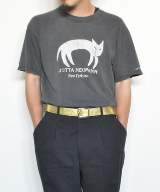 blancle メタリックレザー 幅3cm 長さ110cm ベルト GOLD