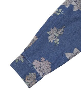 Green Parks ・SUGAR SPOON フラワーptオーバーGジャン Indigo