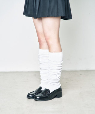 【SCHOOLITEM】ルーズソックス80cm, ホワイト, 23-25